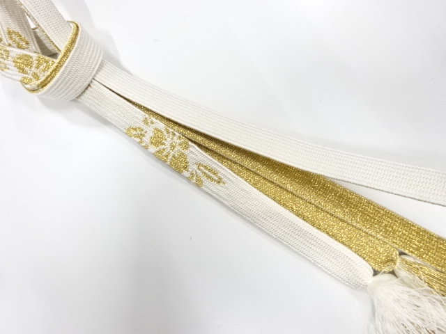 正絹　手組帯締め